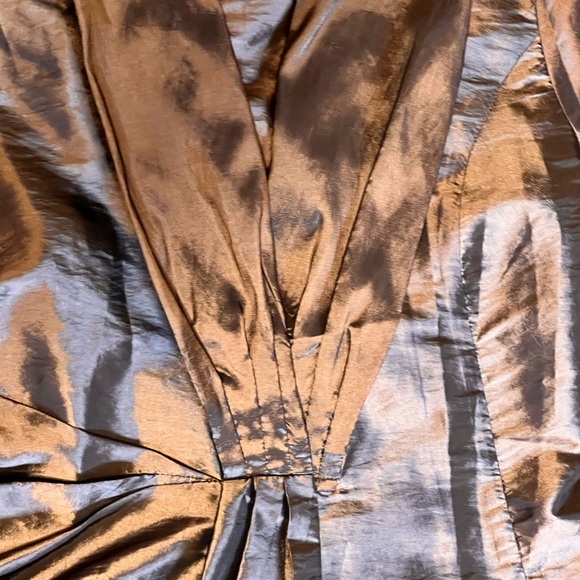 Amèlline Women's Metallic Brown Formal Jacket Sz. S NWT - Picture 8 of 9